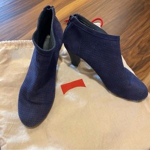 Camper Blue Ankle Boots